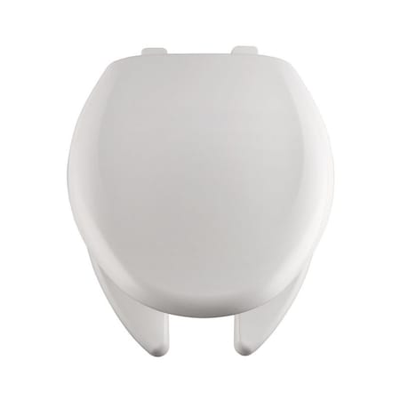 Bemis Elongated White Plastic Toilet Seat 1250TTA-000
